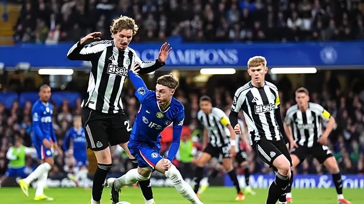 英超切尔西0比1纽卡一周2连败，11人围圈裁判是什么抽象战术