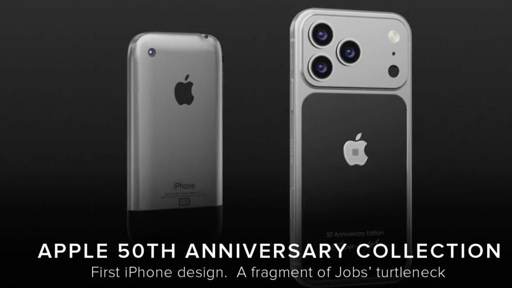苹果50周年纪念 iPhone 来了，5万元起...