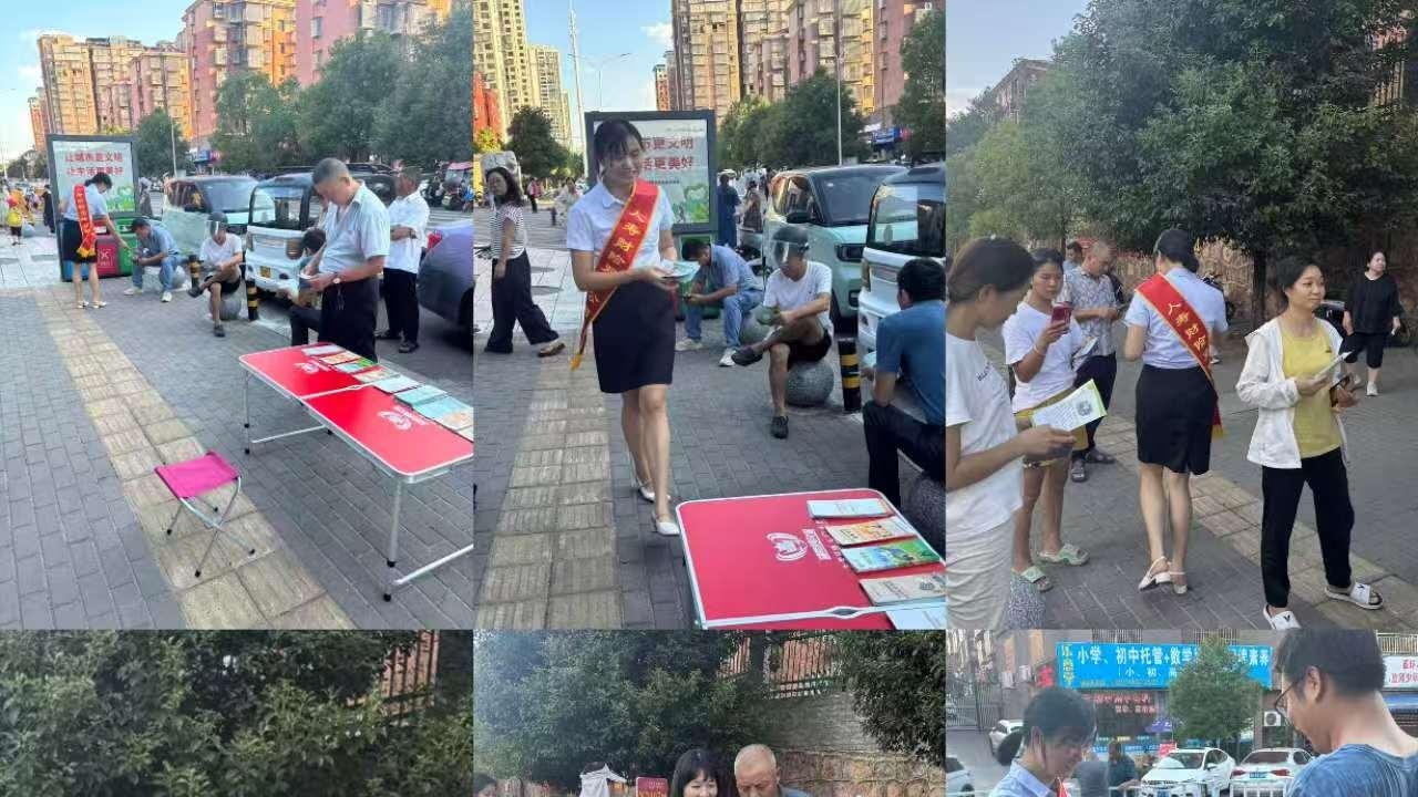 智汇国寿护民生 国寿财险双峰公司开展金融知识进街头宣传活动