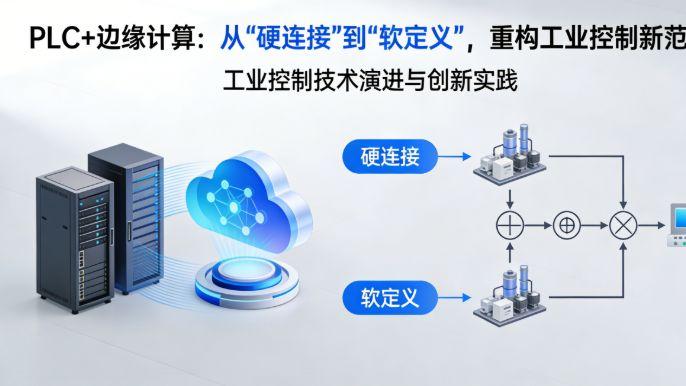 PLC+边缘计算：从“硬连接”到“软定义”，重构工业控制新范式