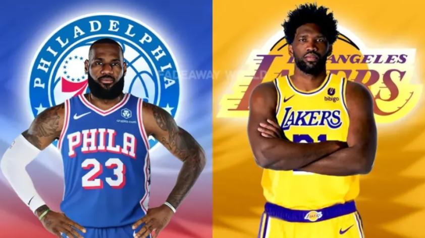 三连败！詹姆斯2换1交易方案曝光！湖人再组三巨头，76人扶正马克西？