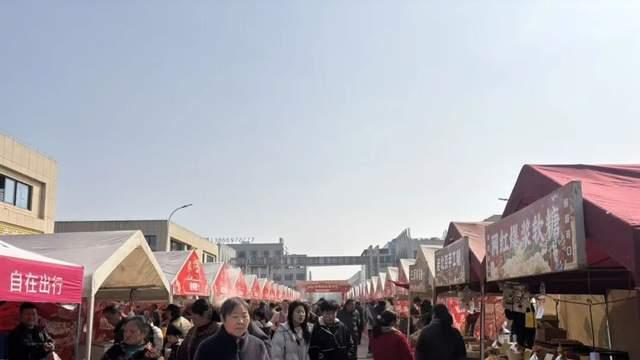 安徽芜湖：七彩祥云许你春日浪漫！鸠江区汤沟镇马年市集火热中