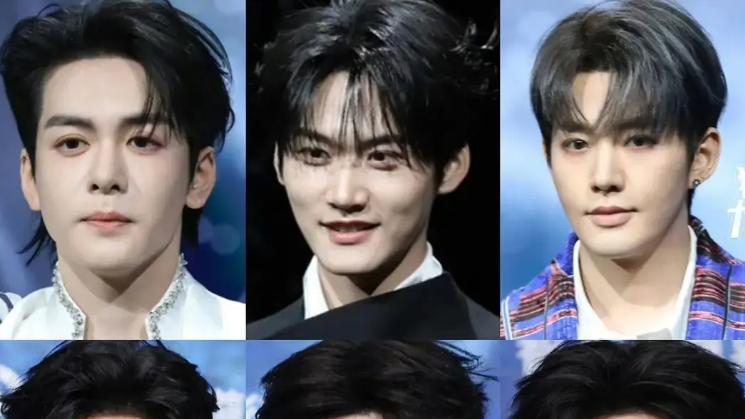 内娱男星与其在造型上费尽心思博眼球