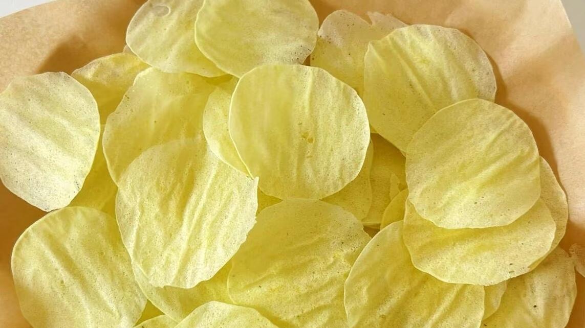 薯片界新宠！自制黄瓜味薯片，清爽到上头！