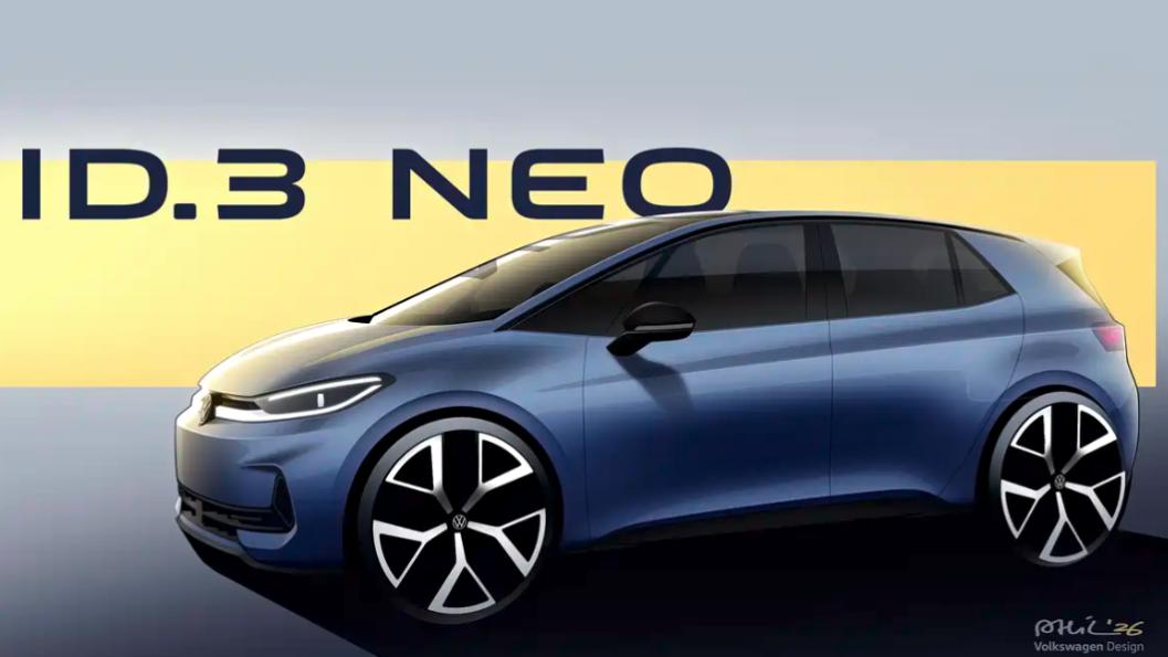 经典焕新，大众ID.3 Neo或4月亮相
