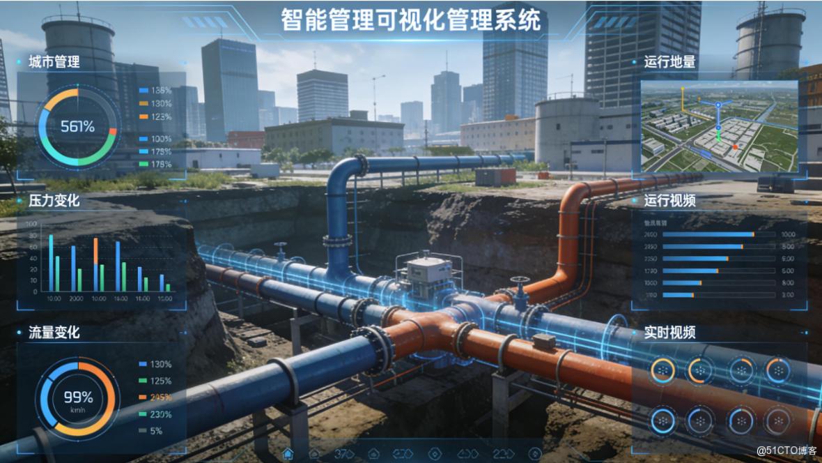 三维智能管网：视频孪生与空间智能驱动城市生命线数字化转型