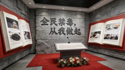 VR沉浸式体验，直观认知毒品之害