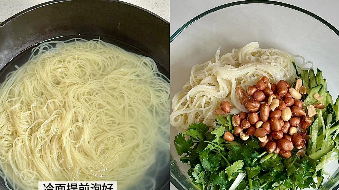 一碗雪碧拌冷面，酸甜开胃的夏日救星