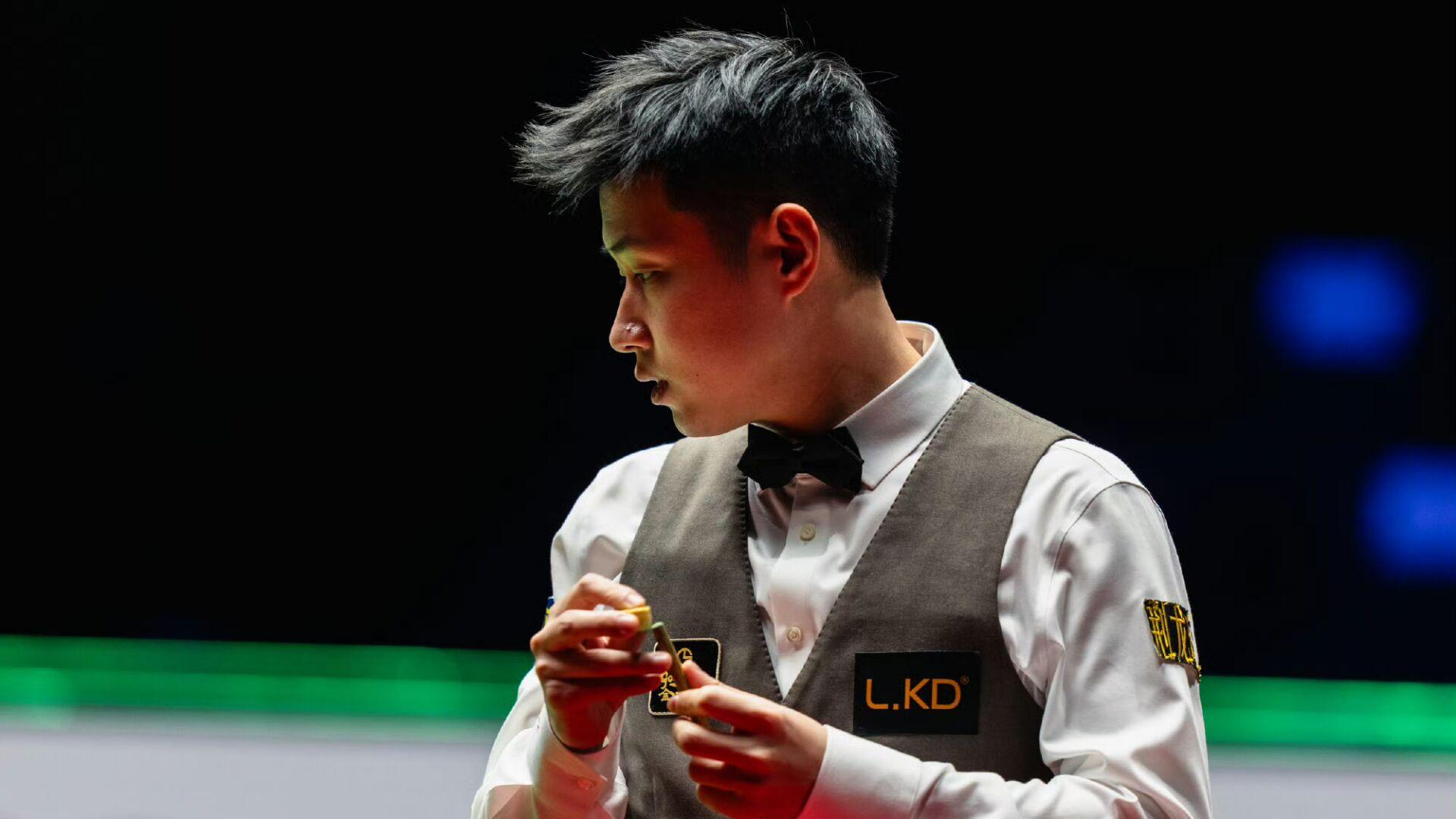 5-4！斯诺克世界大奖赛四强：赵心童恶战9局绝杀对手，会师肖国栋