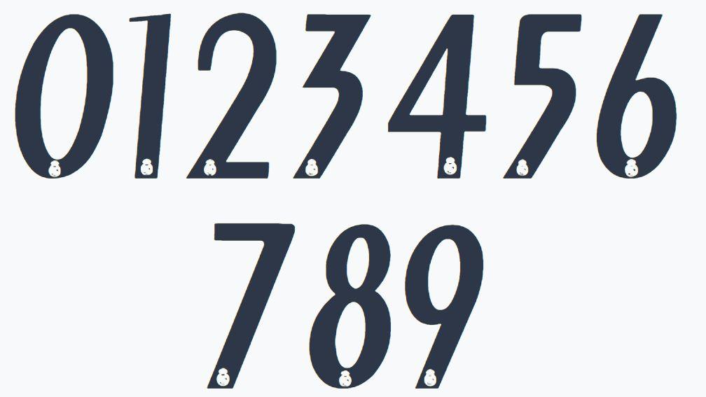号码的密码：皇马20年球衣字体进化史（二）