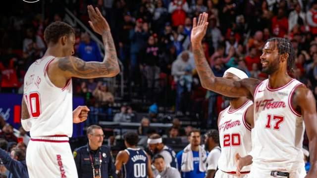 申京转型吃饼内线，高效16+9+9，火箭队主力昙花一现 5场三分29中7