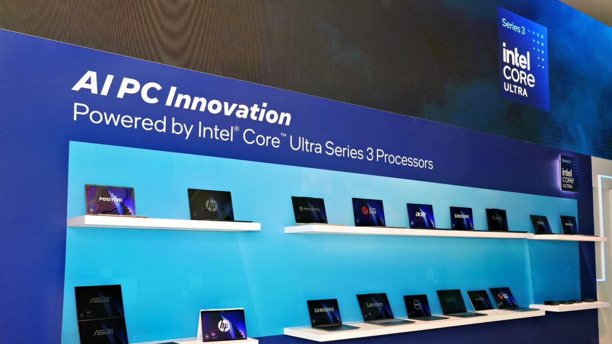 开启AI PC新纪元，英特尔在CES上发布18A制程3系酷睿Ultra处理器