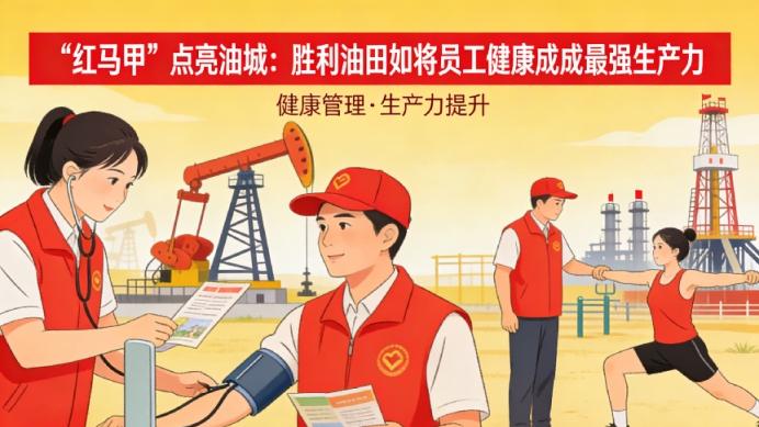 “红马甲”点亮油城：胜利油田如何将员工健康打造成最强生产力？