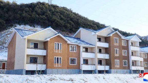 朝鲜农村建起新房 朝鲜农村现代化建设取得阶段性成果