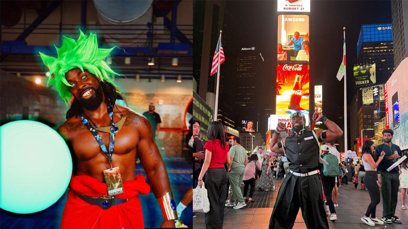 美国Coser扮演《火影忍者》奇拉比，网友：可以出演真人版了