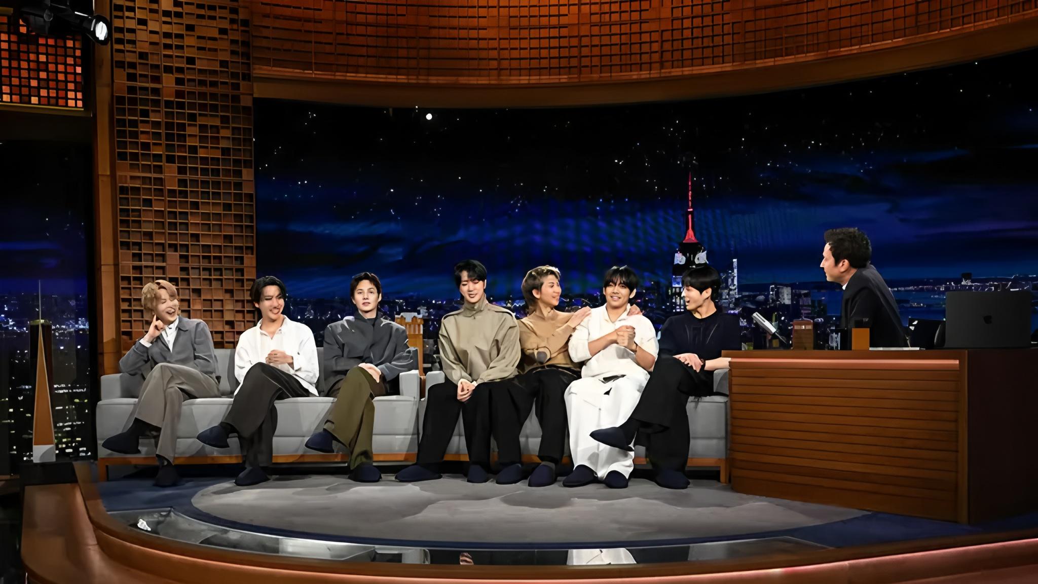 吉米·法伦今夜秀暖场主持人就不当玩笑向BTS道歉