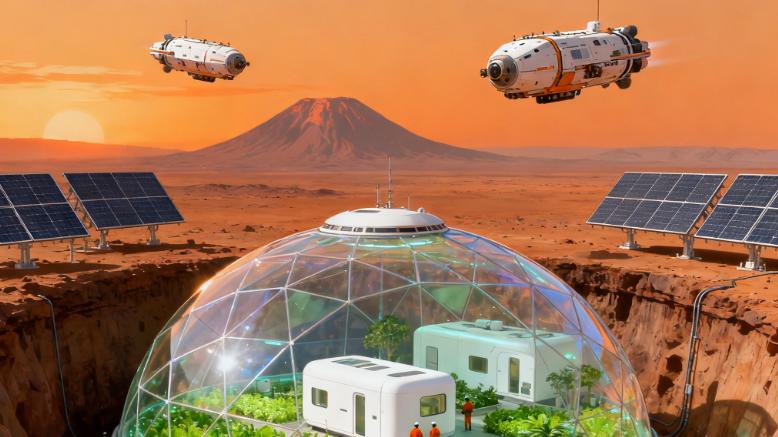 地球上强壮的微生物可能帮助人类在火星上生活