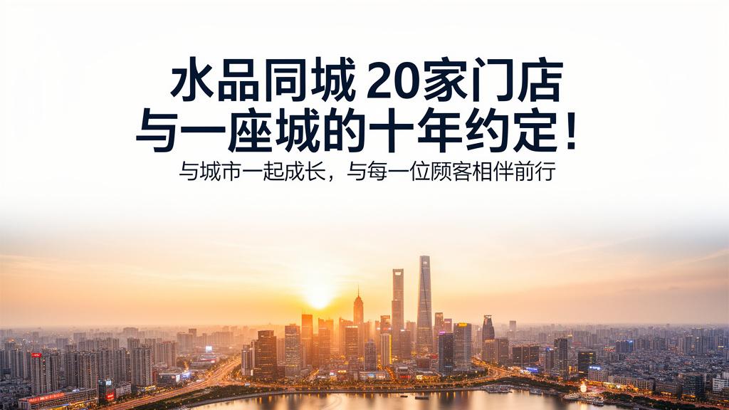 水品同城：20家门店与一座城的十年约定
