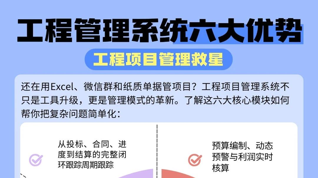 工程项目管理系统：全流程降本增效利器