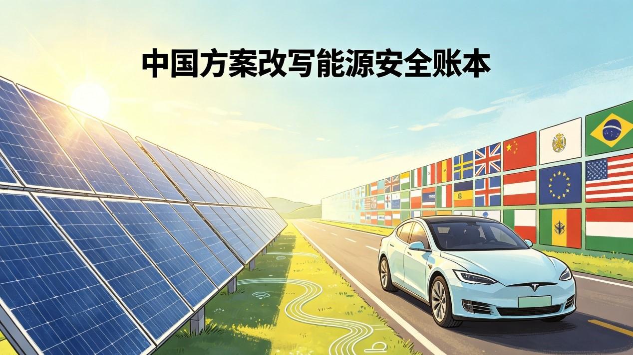 从光伏到电动车，中国方案如何改写多国能源安全账本