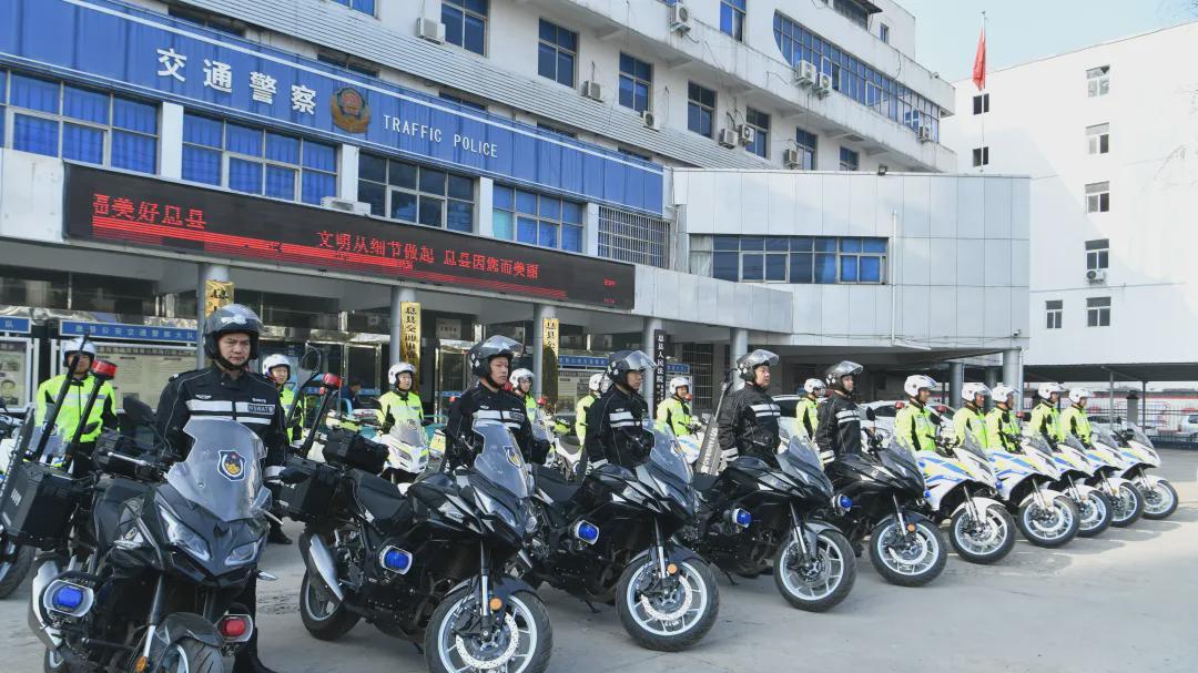 息县公安：引擎轰鸣淬尖兵 铁骑实战砺硬功