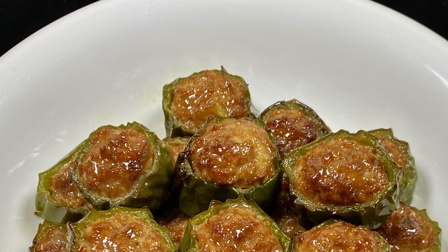 味蕾的温柔乡，家常青椒酿肉