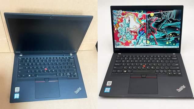 经典二手联想ThinkPad笔记本电脑，13.3英寸1080p屏，码字专用机