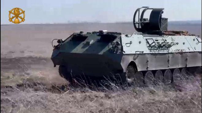 乌克兰战争实录 魔改的苏式步兵战车