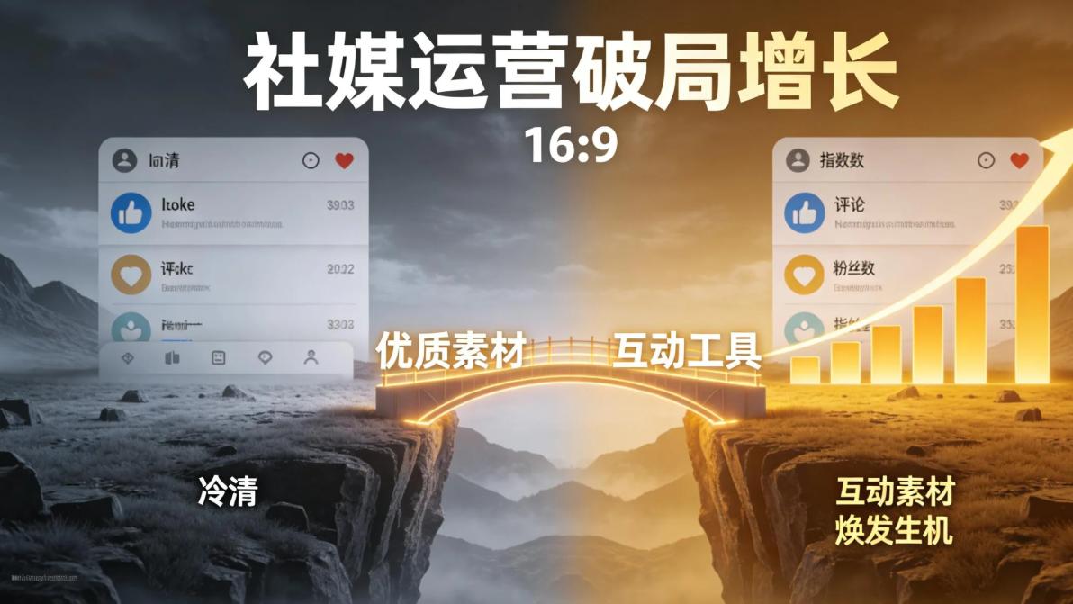 投票测评素材不会做？这样创作轻松破解互动瓶颈