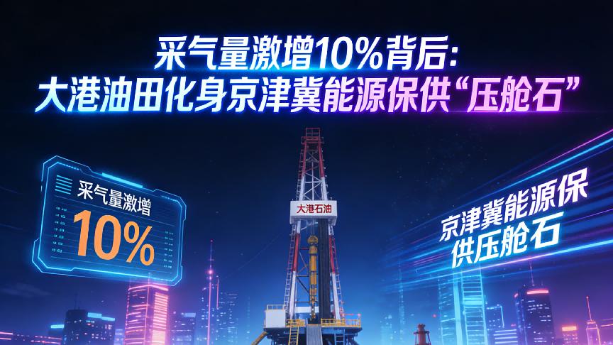 采气量激增10%背后：大港油田化身京津冀能源保供“压舱石”