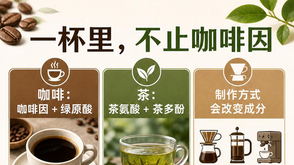 能量健康科普：咖啡和茶，到底该怎么喝？
