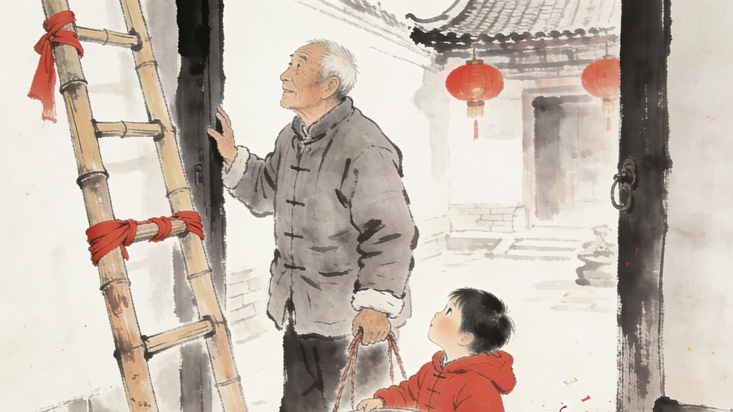 民间故事：老刘头家的"不合适"对联！