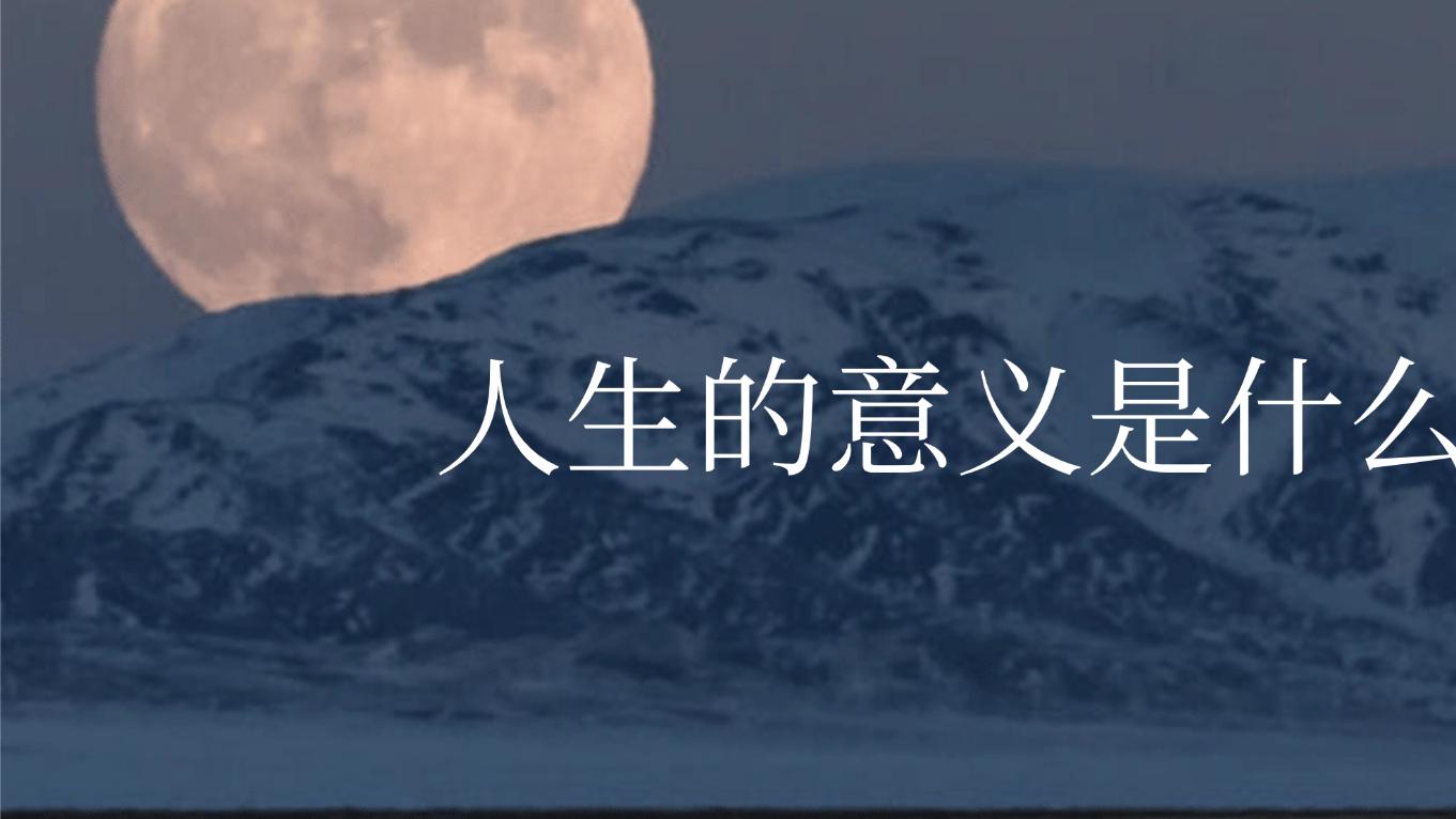 李亚鹏：婚姻失败不影响人生精彩。人生的意义是什么？