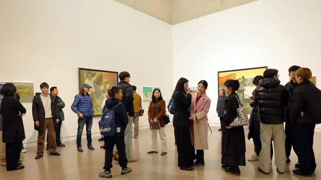 “时代光谱中的草原抒情——王淑慧个展”在北京云上美术馆开幕