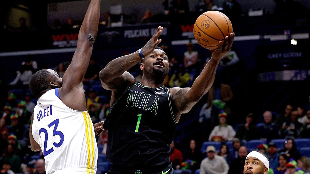 勇士不敌鹈鹕，未能三杀！梅尔顿空砍28分，穆迪24分，锡安26+6板