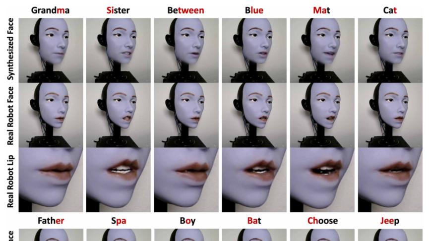 Science Robotics | 首形科技人脸机器人重磅更新！10个自由度，11种语言：你的仿人