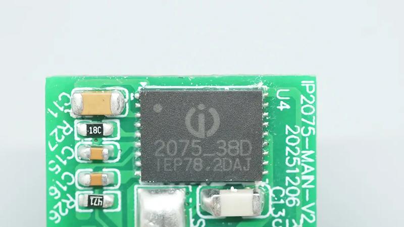IP2075_38D至为芯支持单C口快充的65W功率AC/DC方案芯片