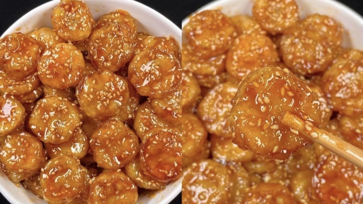 一盘糖醋茄子吃掉两碗饭