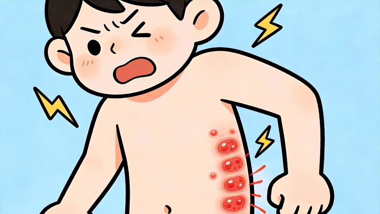 皮肤传来灼烧般剧痛，可能正遭遇带状疱疹偷袭，早期预防做好3点