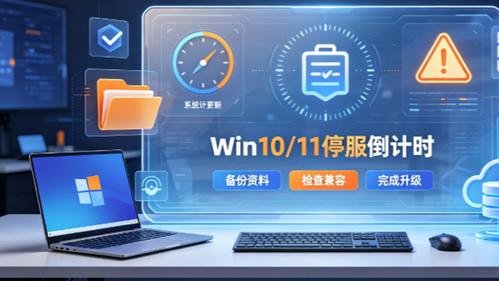 保姆级升级提示：Win10/11停服倒计时，手把手教你平滑升级避坑