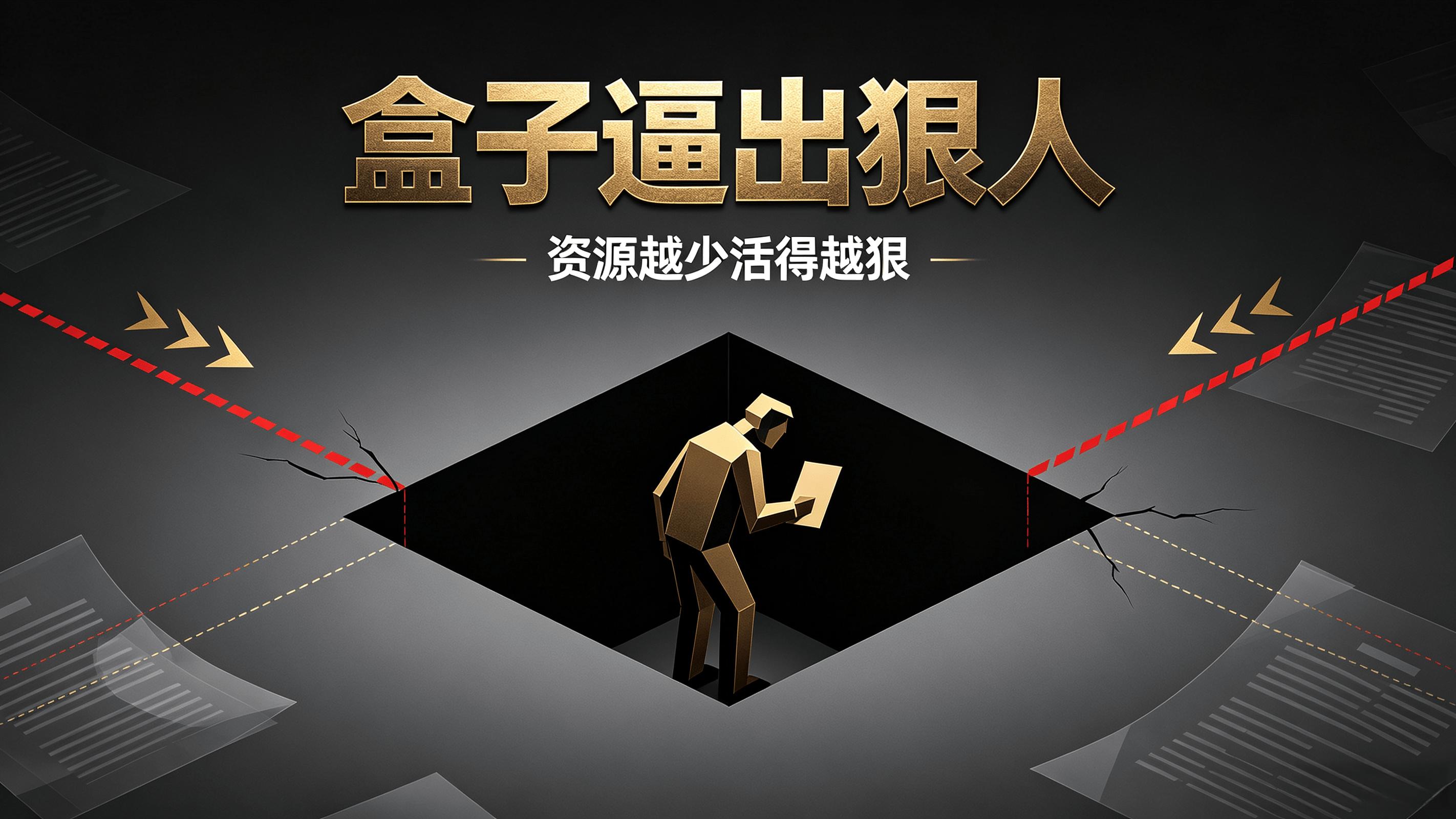 自由惯出平庸，盒子逼出狠人，职场残酷体检报告请查收