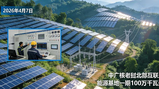 中广核老挝百万千瓦光伏并网，构筑东南亚能源新枢纽