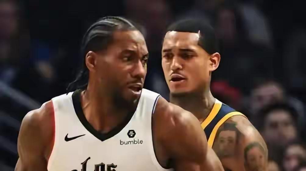 伦纳德手掌宽度再次爆火，比杜兰特还要夸张，简直是“如来神掌”