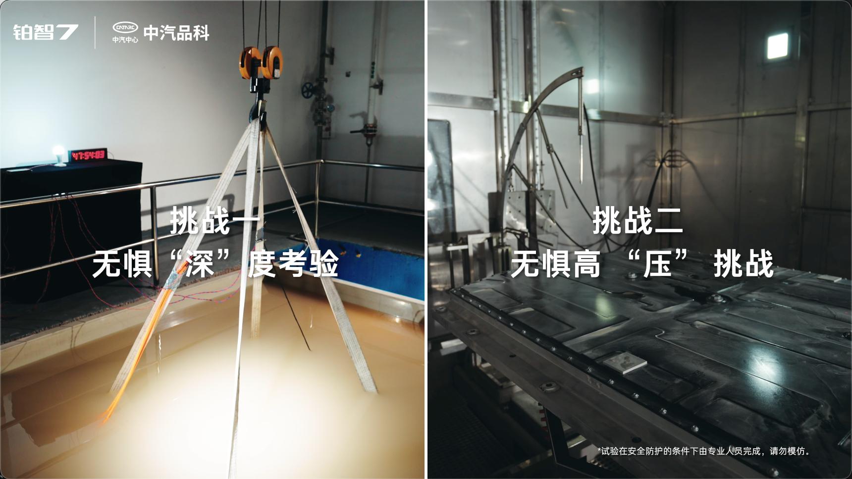 丰田铂智7完成电池全切/泡水/侧撞等测试 全程未起火