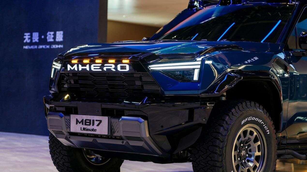 内外皆“猛” 智勇双全 北京车展猛士M817 Ultimate正式亮相