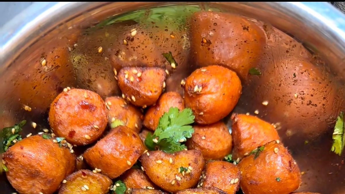 焦香酥脆，一口入魂的糖醋锅巴土豆