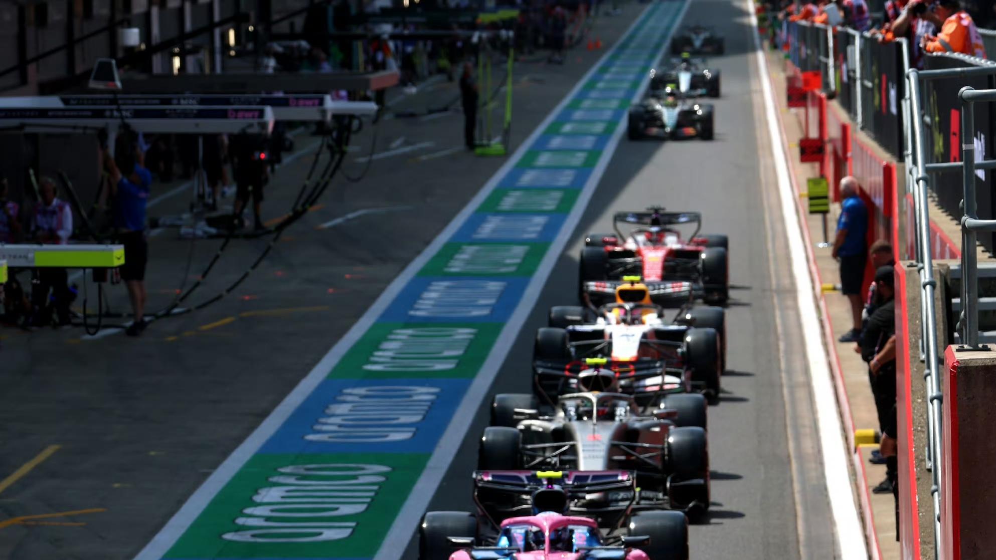 F1英国站冲刺赛排位！勒克莱尔第四！贝尔曼搞砸！加斯利错失前十