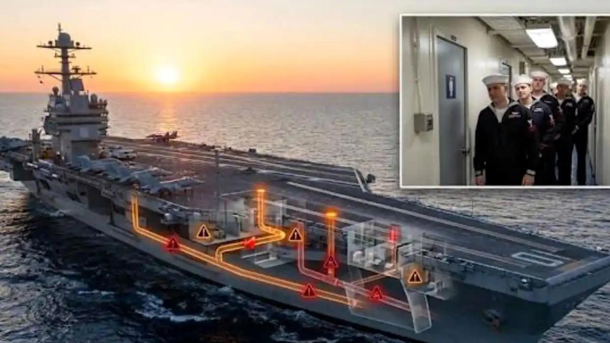 福特号火灾背后：最强航母陷入“后勤疲劳”，系统性崩溃已在路上