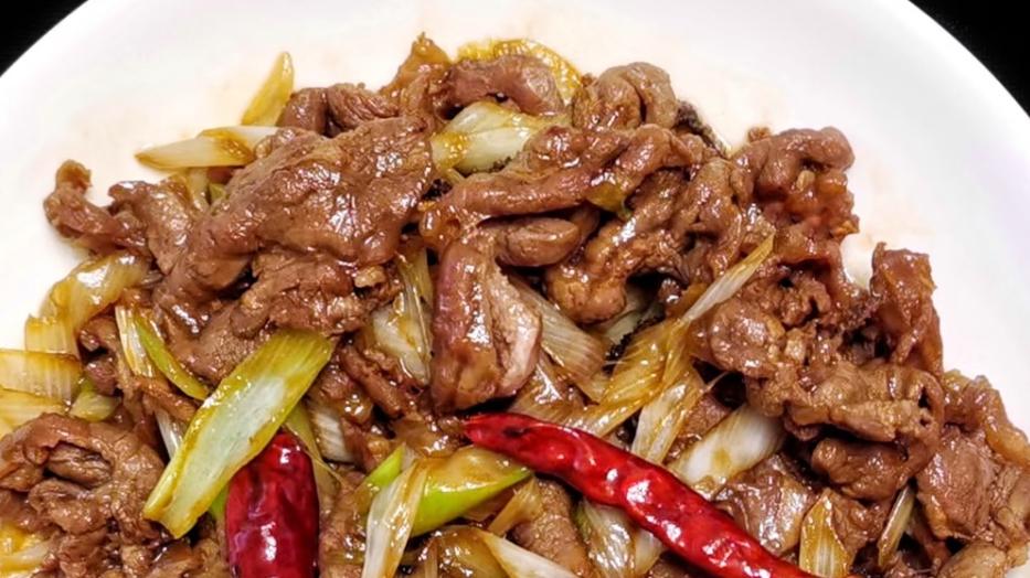 家常葱爆羊肉 暖身又下饭