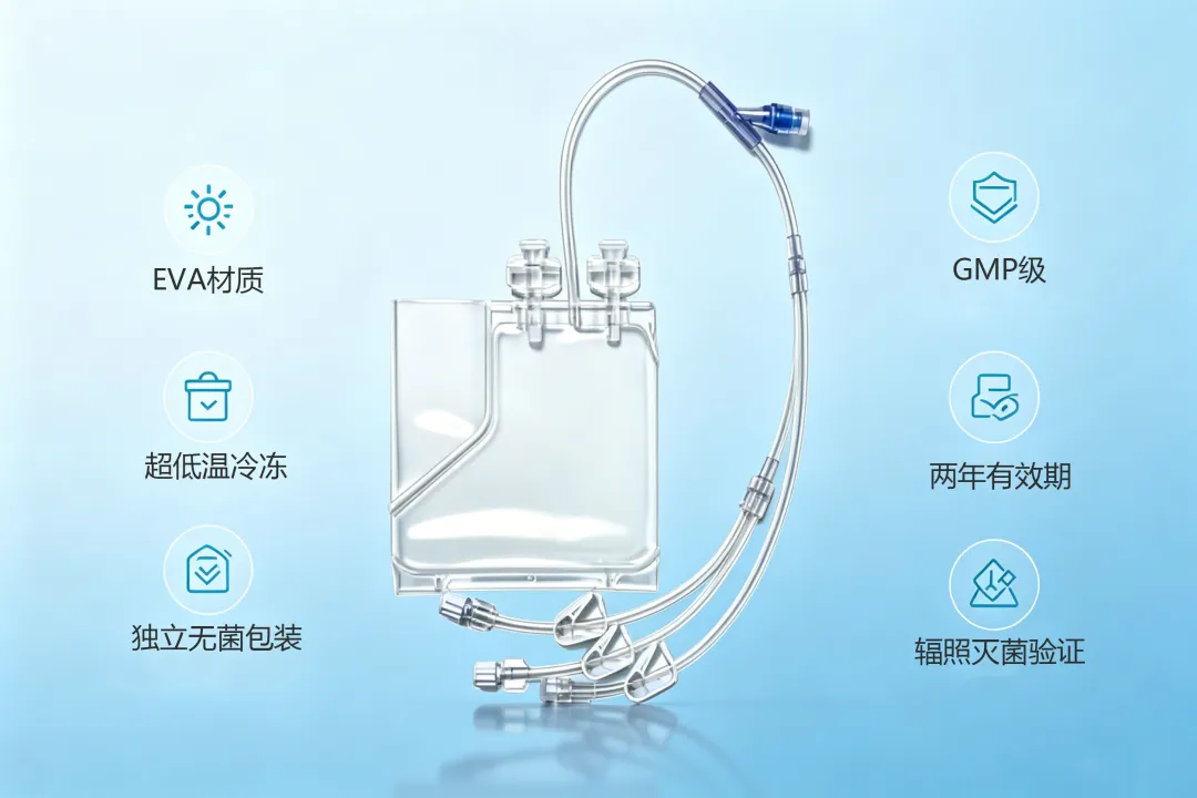 埃泽思生物丨CryoMax®细胞冻存袋：深低温细胞存储优选